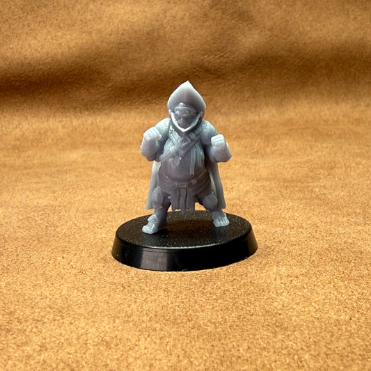 medieval knights 32mm scale resin miniature figure for dungeons and dragons