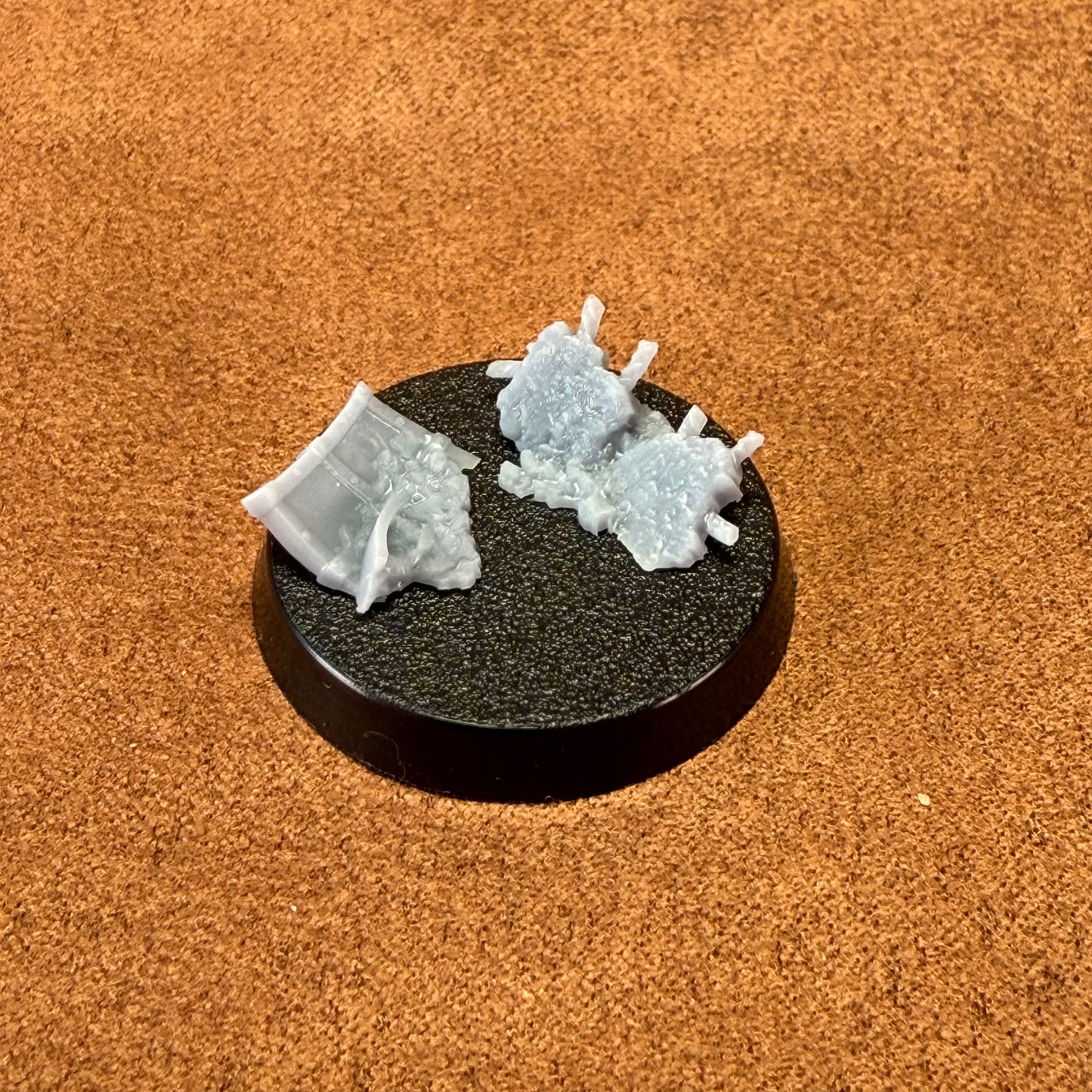 Space Dwarf roughnecks 32mm scale miniature model mining picks soldiers votann base toppers