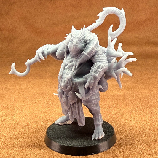 Pirate 32mm scale resin miniature figure for dungeons and dragons 