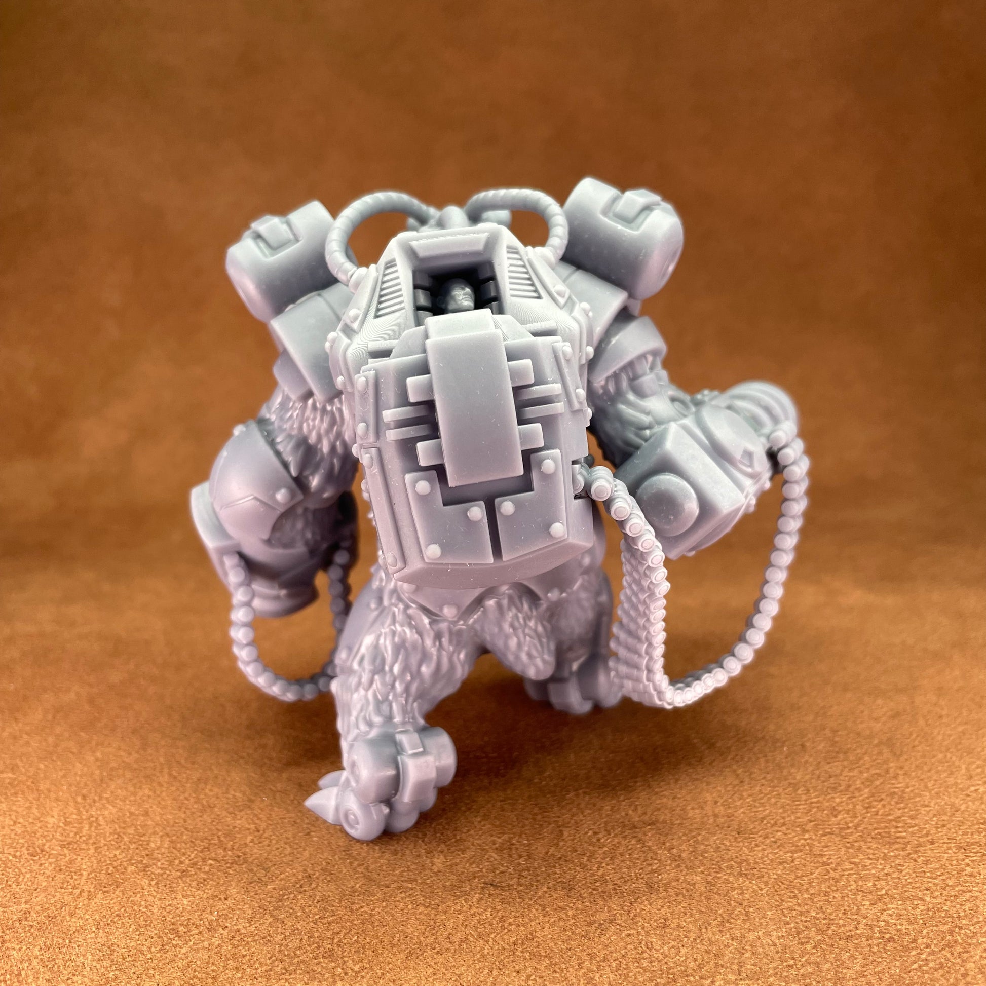 space bears dread bear in 32mm scale resin miniature figure models