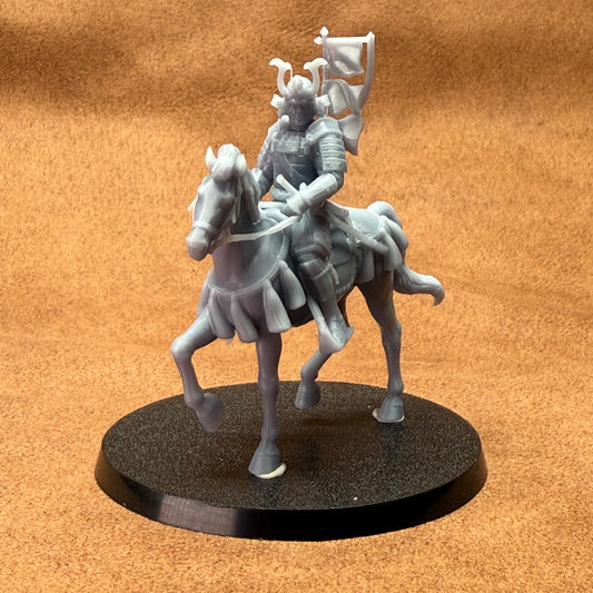 japenese samurai 32mm scale resin miniature figure for dungeons and dragons