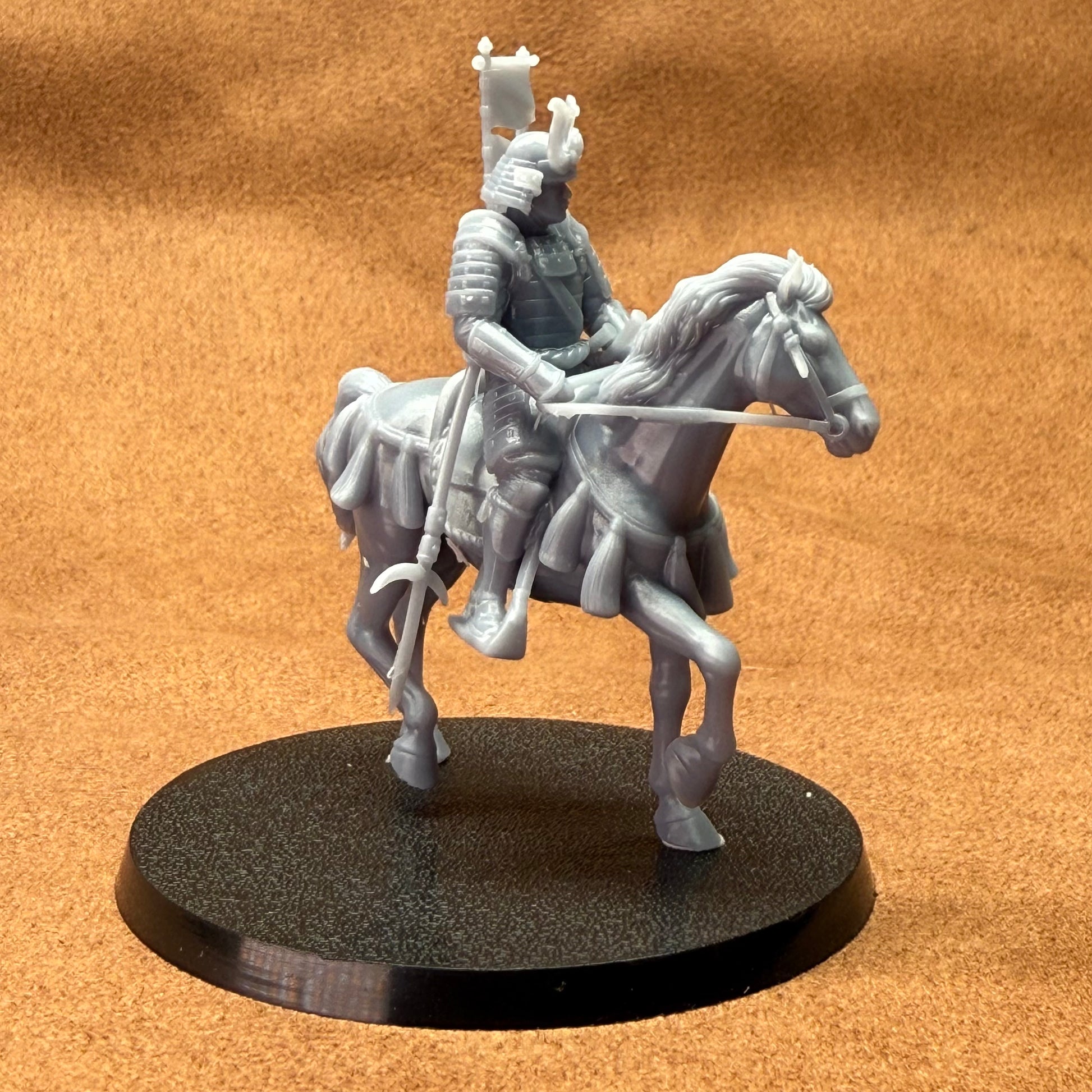 japenese samurai 32mm scale resin miniature figure for dungeons and dragons