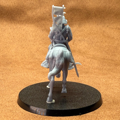 japenese samurai 32mm scale resin miniature figure for dungeons and dragons