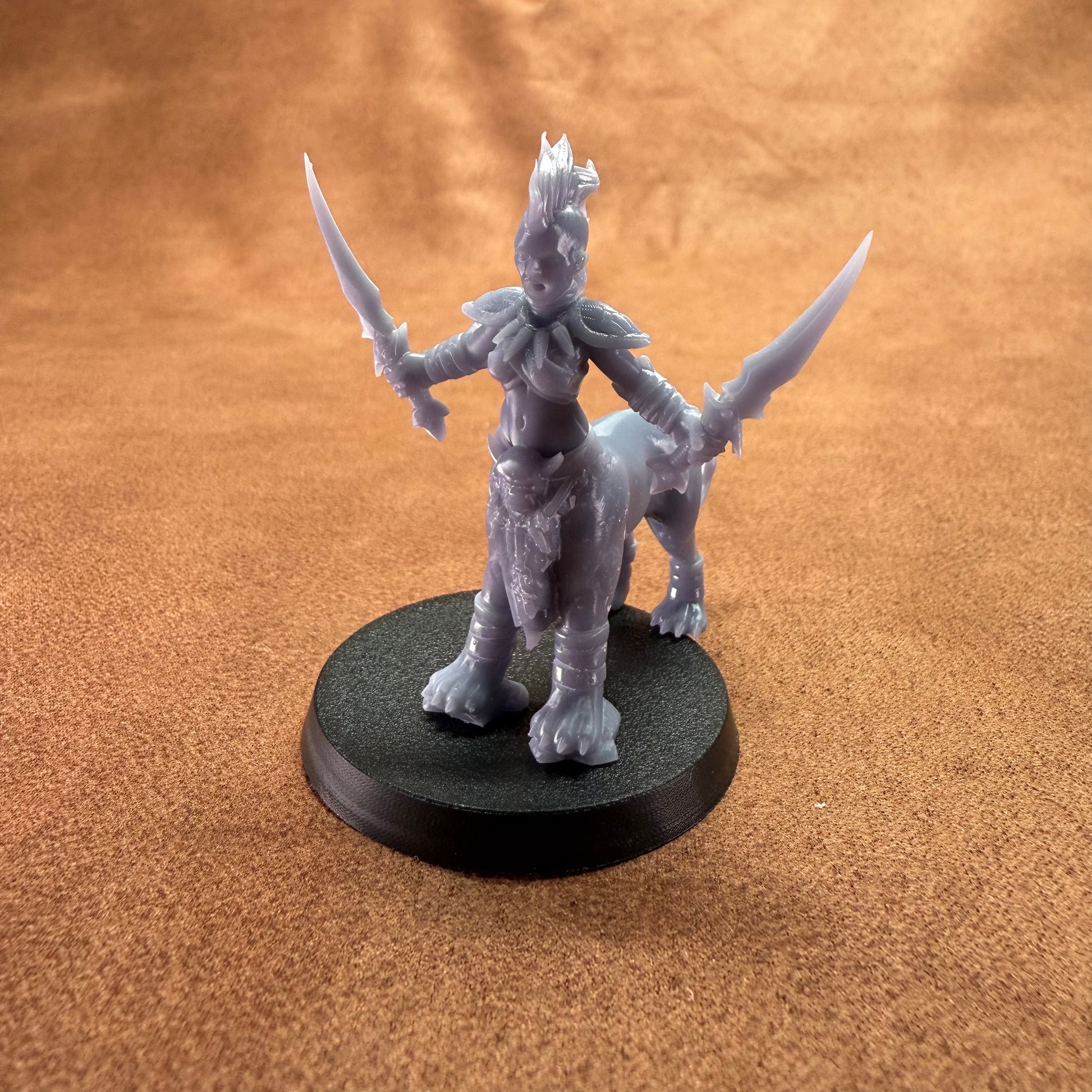 ground of jaguar warrior lady models on a brown background