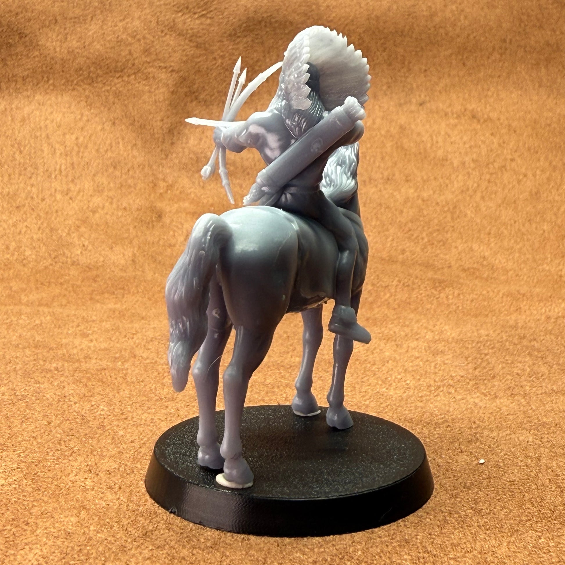 native americans 32mm scale resin miniature figure for dungeons and dragons cavalry horse 