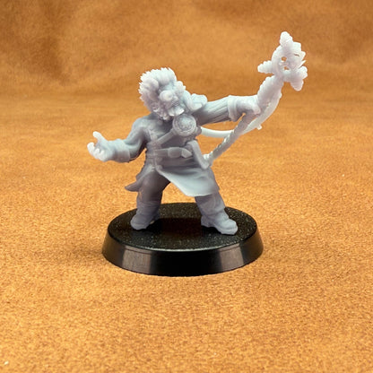 Space Dwarf roughnecks 32mm scale miniature model mining picks soldiers votann psyentist librarian