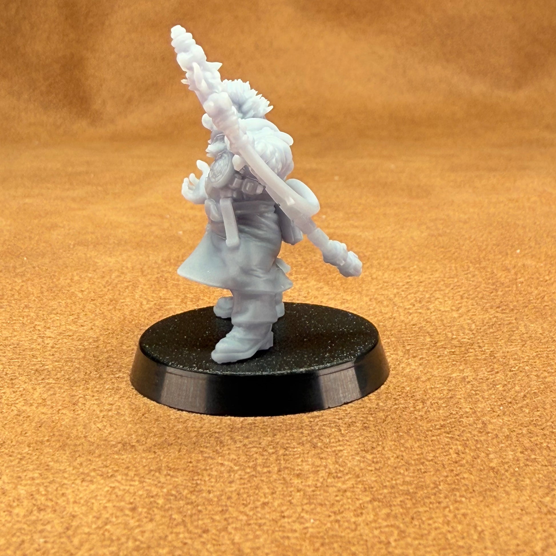 Space Dwarf roughnecks 32mm scale miniature model mining picks soldiers votann psyentist librarian
