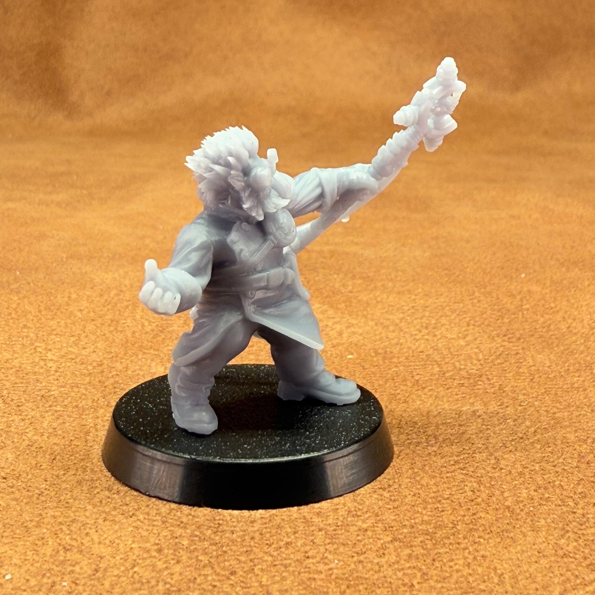 Space Dwarf roughnecks 32mm scale miniature model mining picks soldiers votann psyentist librarian