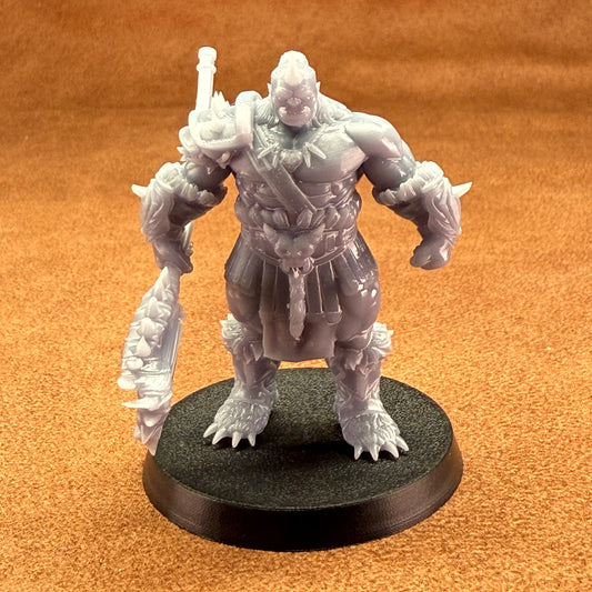 Pirate 32mm scale resin miniature figure for dungeons and dragons 