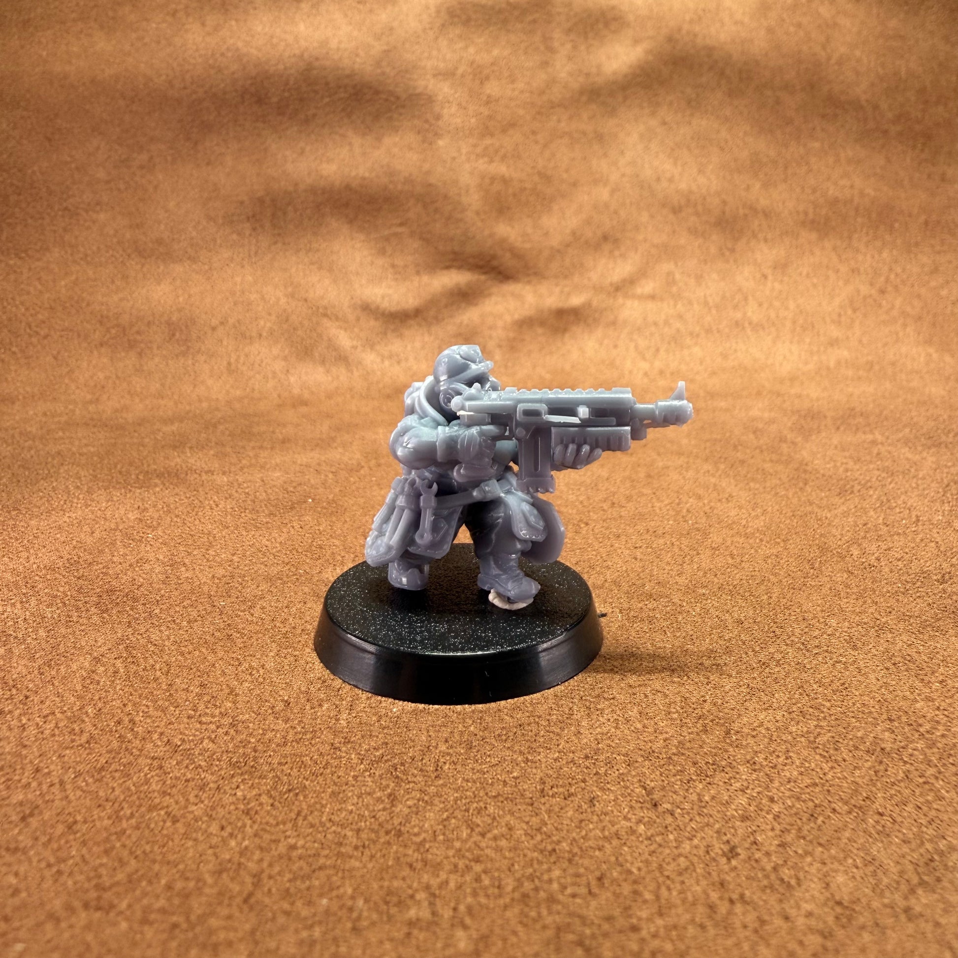Space Dwarf roughnecks 32mm scale miniature model mining picks soldiers votann troopers