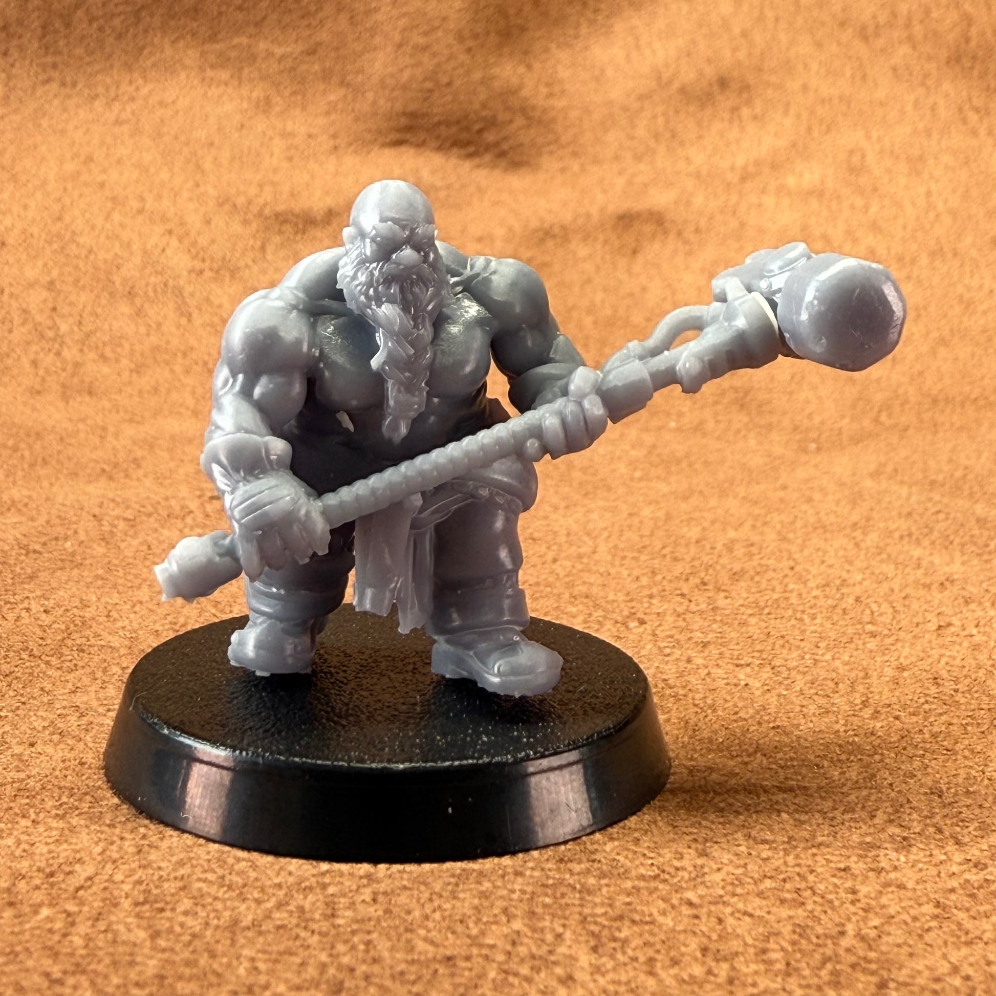 Space Dwarf roughnecks 32mm scale miniature model mining picks soldiers votann tenderisers terminators