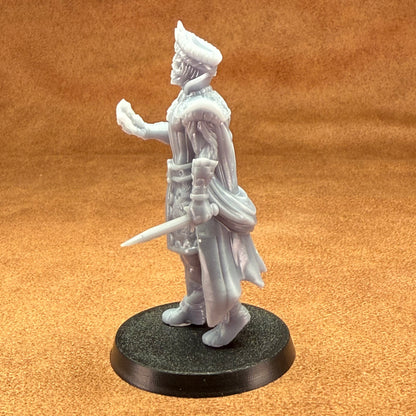 medieval venetian 32mm scale resin miniature figure for dungeons and dragons